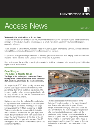 Access News May 2017 edition