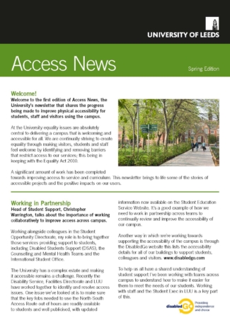 access News Spring 2016 edition