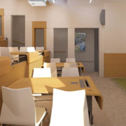 A mock example of a future investment teaching space