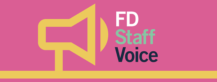 FD Bulletin web header displaying 'FD Staff Voice'