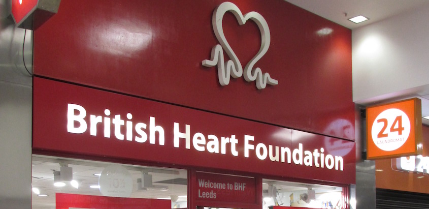 British Heart Foundation store in Merrion Centre, Leeds